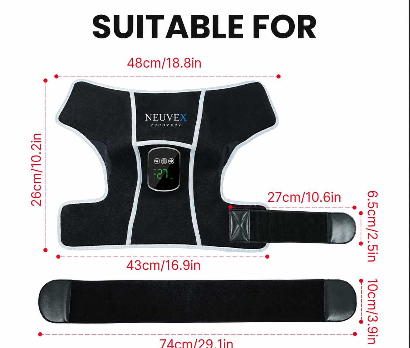 Neuvex Recover™ Pro Red Light Therapy Wrap